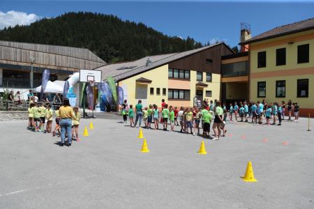 Slovenska bakla na obisku v Lučah